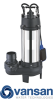 Vansan V2200DF - 2.2KW 230V Submersible Dewatering Pump With Cutter For Dirty Water -  picture
